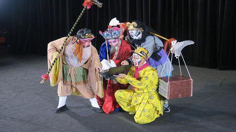 戲曲臉譜畫西遊